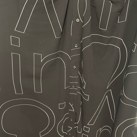 NWT Calvin Klein Women’s Plus Size 24 Graphic Logo Dress - Picture 9 of 13